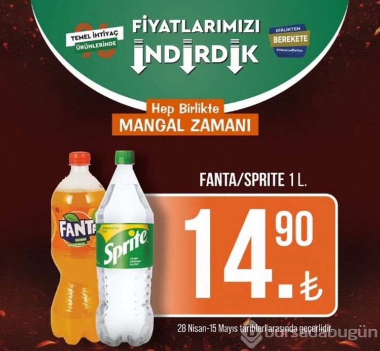 Tarım Kredi Marketleri indirimli ürünler yayında