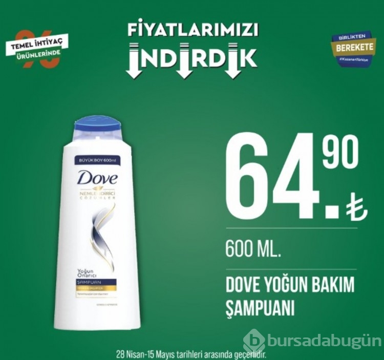 Tarım Kredi Marketleri indirimli ürünler yayında
