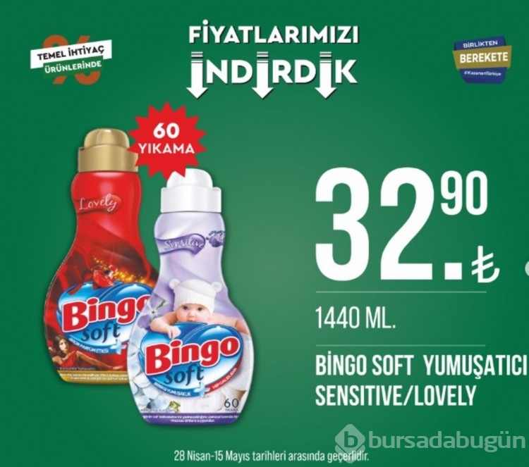 Tarım Kredi Marketleri indirimli ürünler yayında