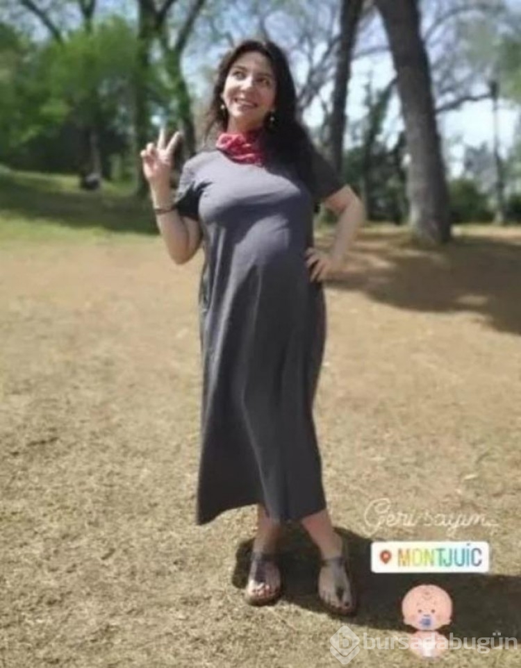 Güldür Güldür'ün Mehtap'ı Meltem Yılmazkaya karnı burnunda poz verdi!