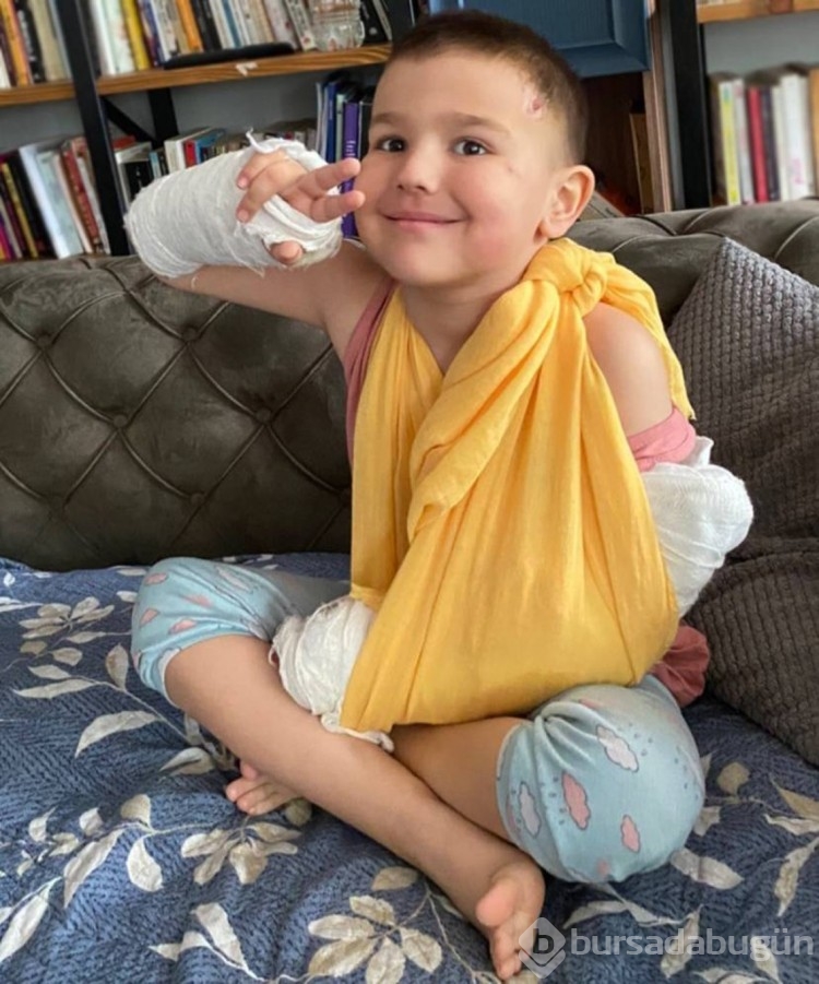 'Pucca'nın oğlu taburcu oldu