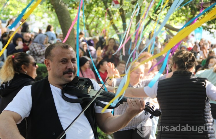 Bursa'da baharın gelişi Nilüfer'de coşkuyla kutlandı