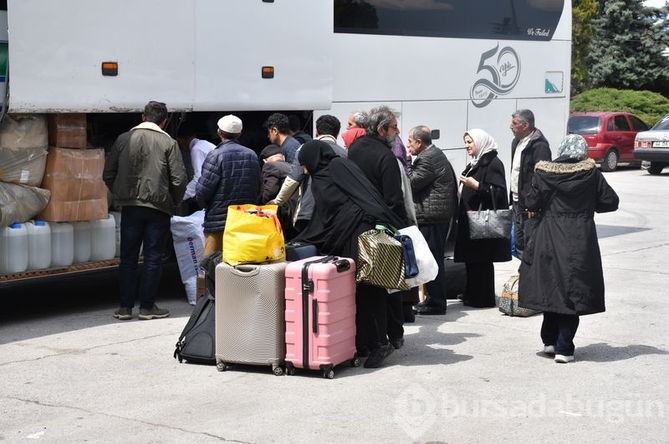 Otogarda seçim hareketliliği!