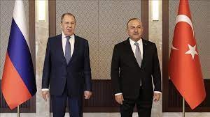 Çavuşoğlu, Rus mevkidaşı Lavrov ile görüştü