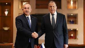 Çavuşoğlu, Rus mevkidaşı Lavrov ile görüştü