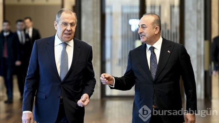Çavuşoğlu, Rus mevkidaşı Lavrov ile görüştü