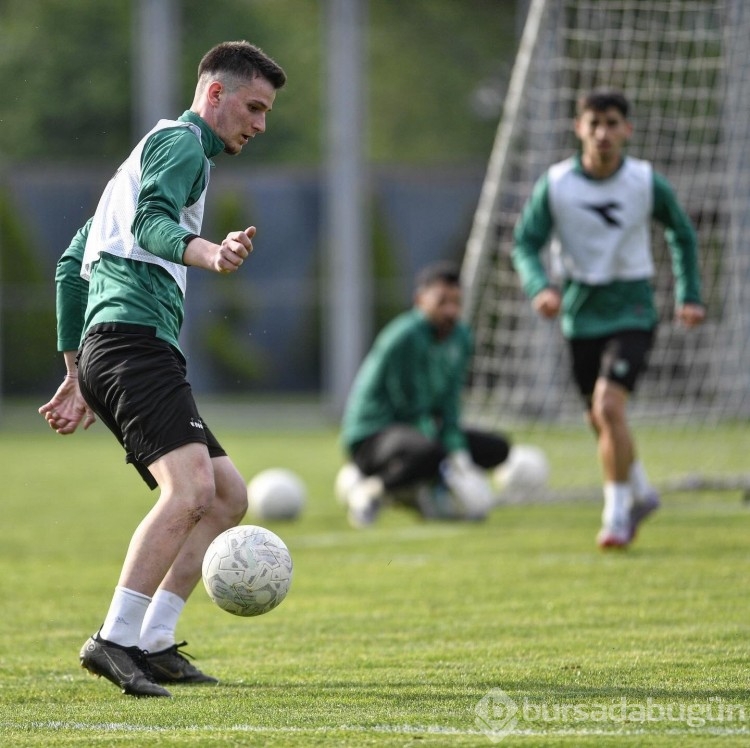 Bursaspor'da Somaspor maçı hazırlıkları başladı