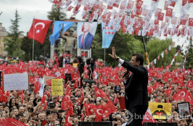 Ekrem İmamoğlu Rize'de konuşma yaptı