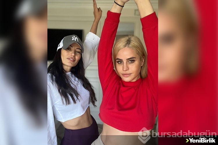 Büşra Pekin spor hocası ile Bali adasına tatile gitti