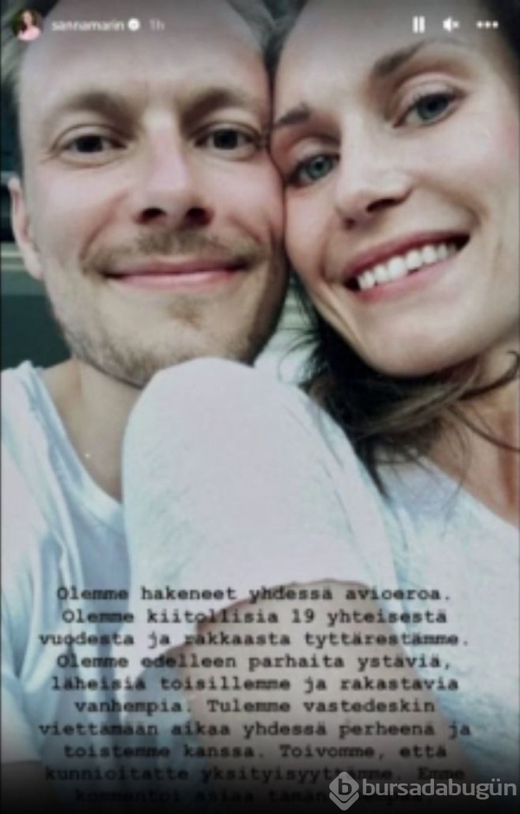 Sanna Marin'in boşanma kararı, ülke gündeminde
