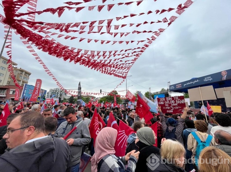 Bursalılar Kılıçdaroğlu'nu bekliyor  