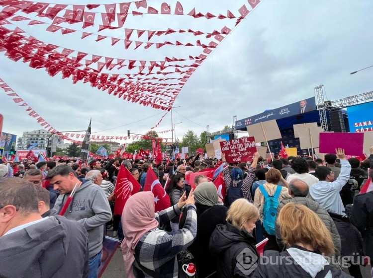 Bursalılar Kılıçdaroğlu'nu bekliyor  
