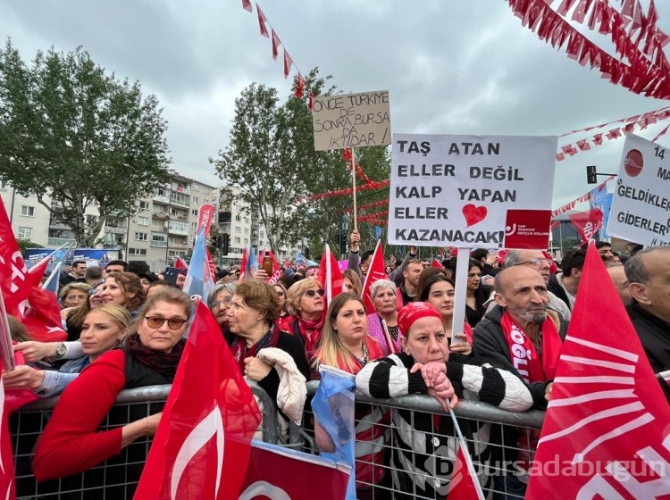 Bursalılar Kılıçdaroğlu'nu bekliyor  
