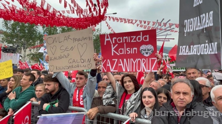 Bursalılar Kılıçdaroğlu'nu bekliyor  