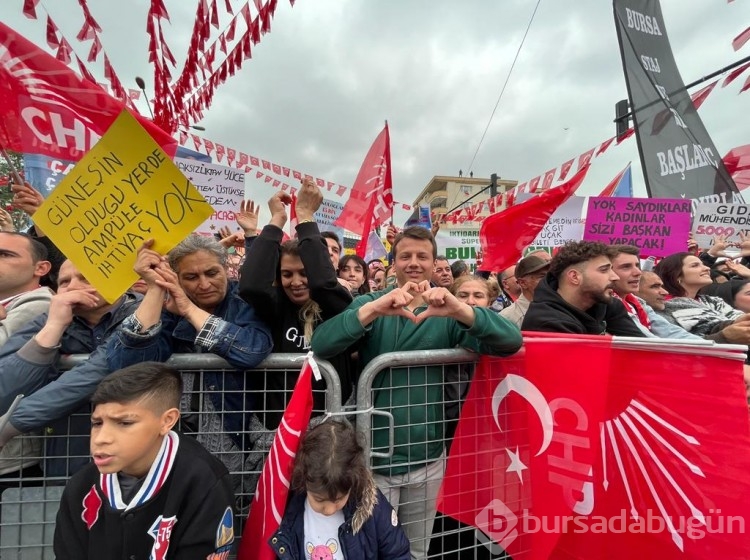 Bursalılar Kılıçdaroğlu'nu bekliyor  