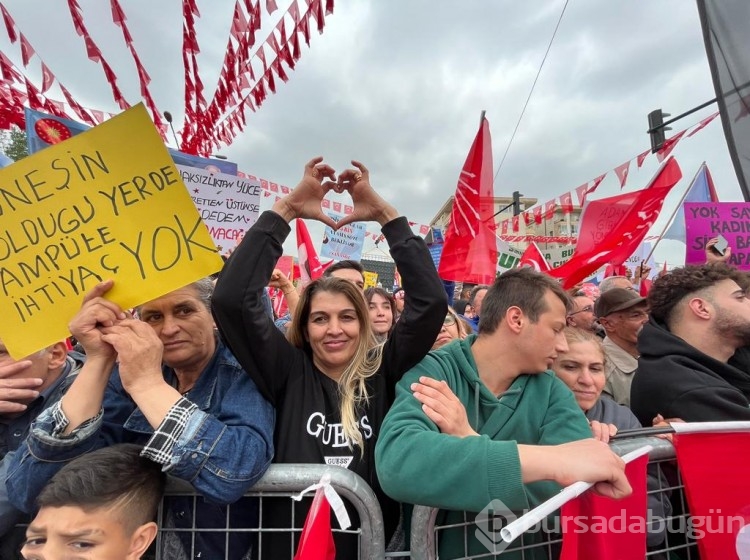 Bursalılar Kılıçdaroğlu'nu bekliyor  