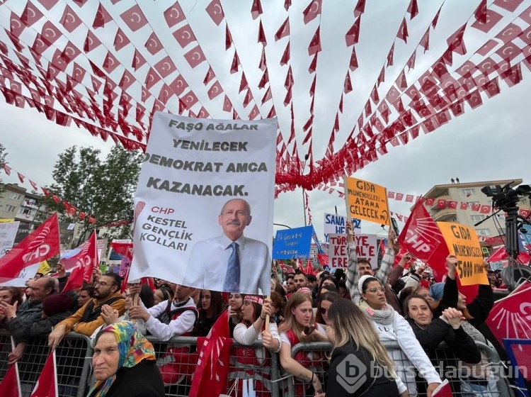 Bursalılar Kılıçdaroğlu'nu bekliyor  