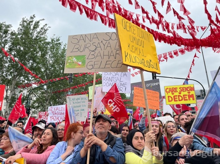Bursalılar Kılıçdaroğlu'nu bekliyor  