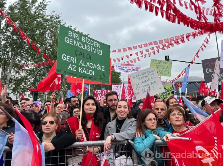 Bursalılar Kılıçdaroğlu'nu bekliyor  