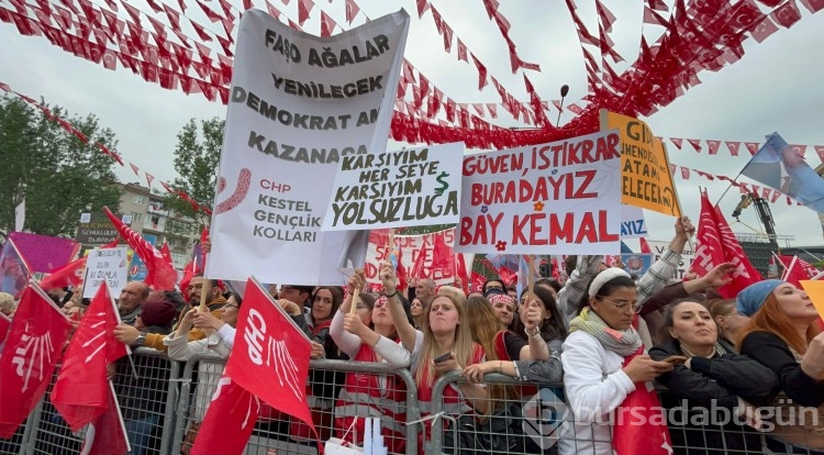 Bursalılar Kılıçdaroğlu'nu bekliyor  
