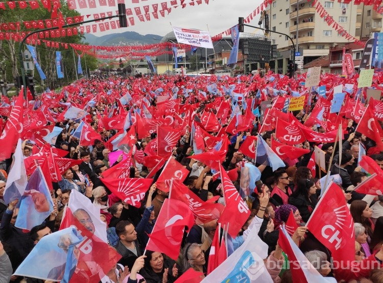 Bursalılar Kılıçdaroğlu'nu bekliyor  