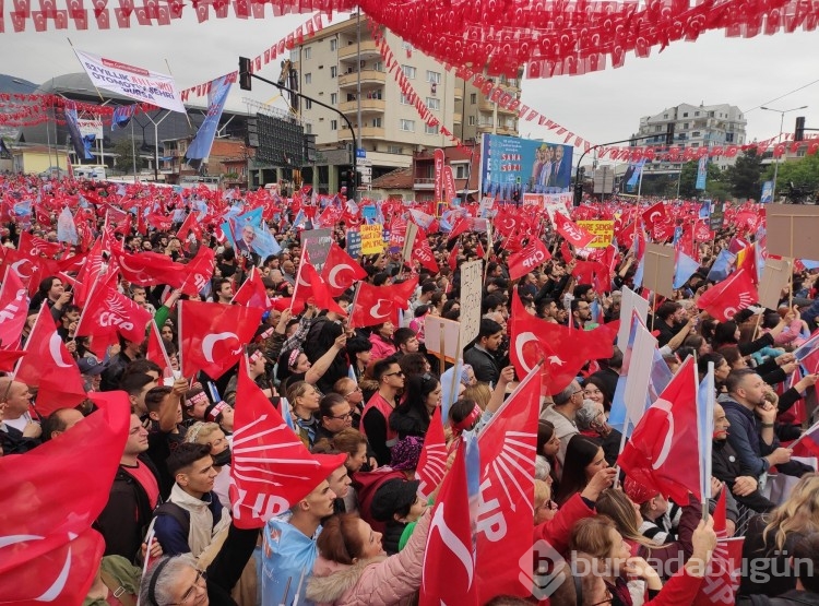 Bursalılar Kılıçdaroğlu'nu bekliyor  