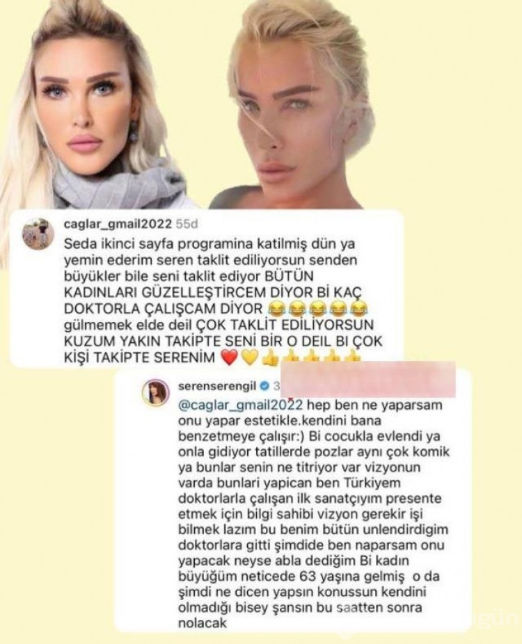 Seren Serengil Seda Sayan'a sert çıktı!
