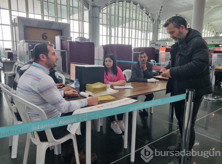 İstanbul Havalimanı'nda kullanılan oy sayısı 18 bini geçti