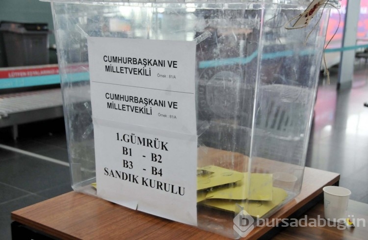 İstanbul Havalimanı'nda kullanılan oy sayısı 18 bini geçti