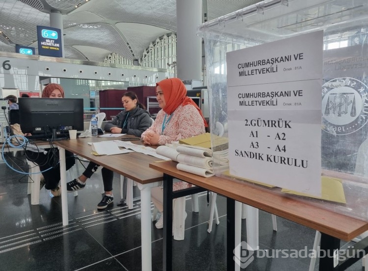 İstanbul Havalimanı'nda kullanılan oy sayısı 18 bini geçti