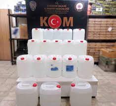 Eskişehir'de sahte içki operasyonu