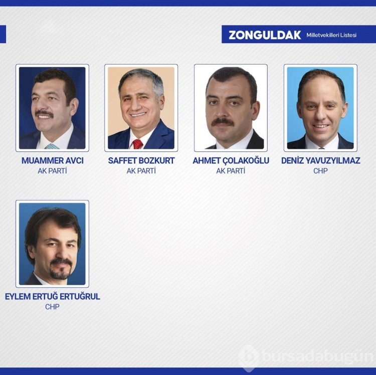 28. Dönem Milletvekilleri belli oldu 