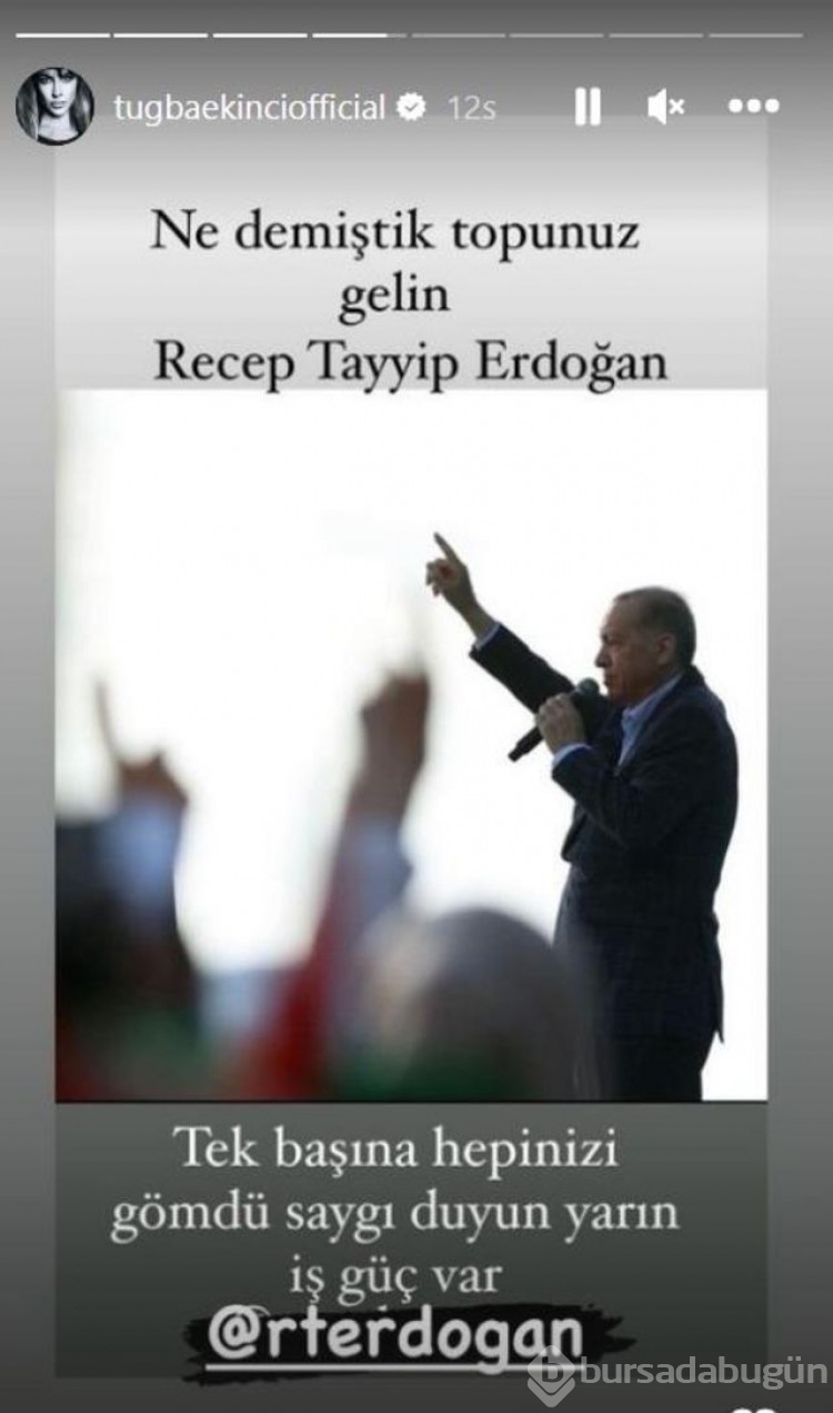 Tuğba Ekinci ve Alişan'dan Cumhurbaşkanı Erdoğan paylaşımı!