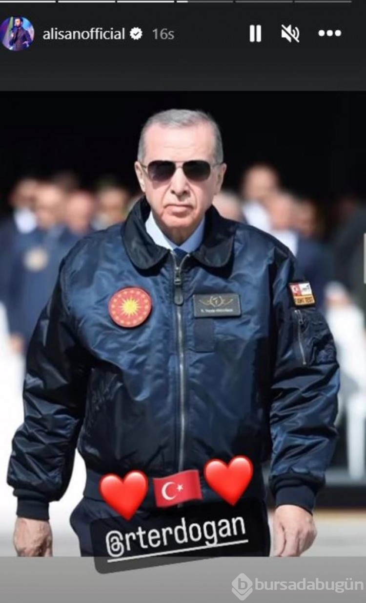 Tuğba Ekinci ve Alişan'dan Cumhurbaşkanı Erdoğan paylaşımı!