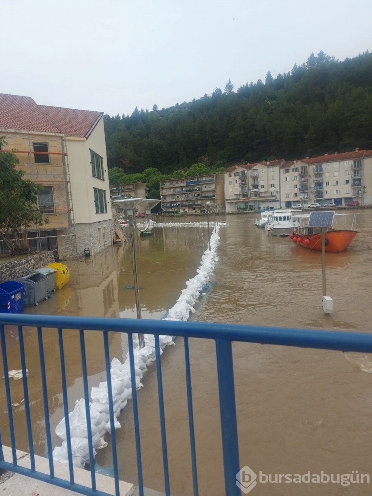 İtalya ve Hırvatistan'da sel felaketi