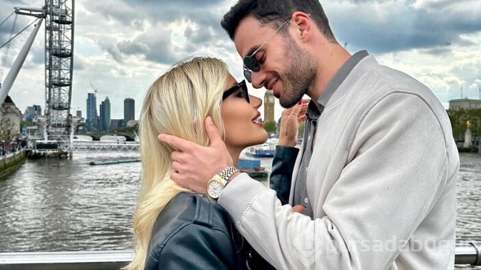 İrem Derici sevgilisi Atakan Işıktutan ile dudak dudağa poz
