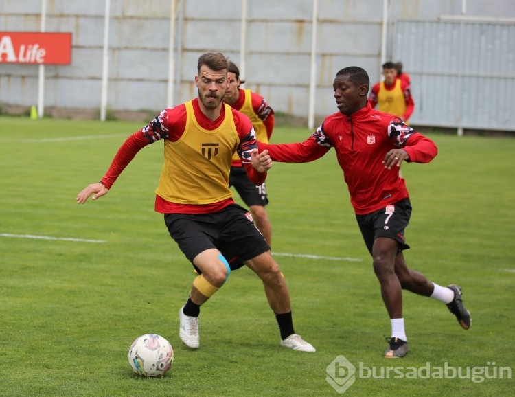 Sivasspor, Galatasaray maçının hazırlıklarını sürdürdü