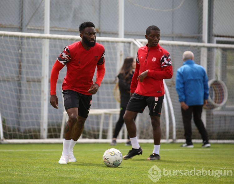 Sivasspor, Galatasaray maçının hazırlıklarını sürdürdü