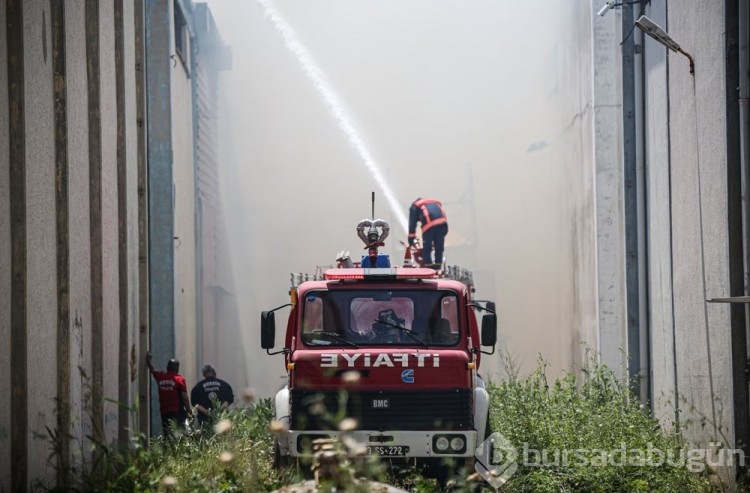 Mersin Serbest Bölgesi'nde yangın