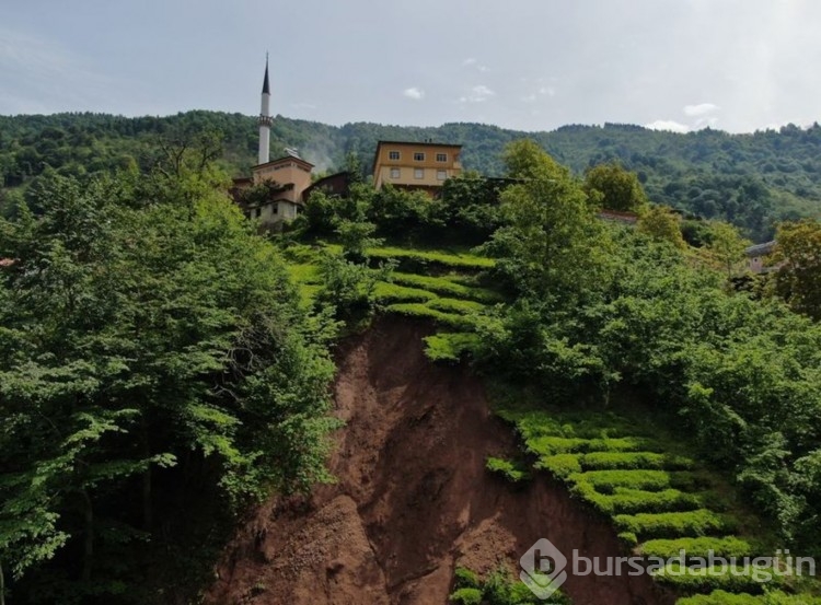 Trabzon'da korkutan anlar! Çay bahçesinde yaşandı