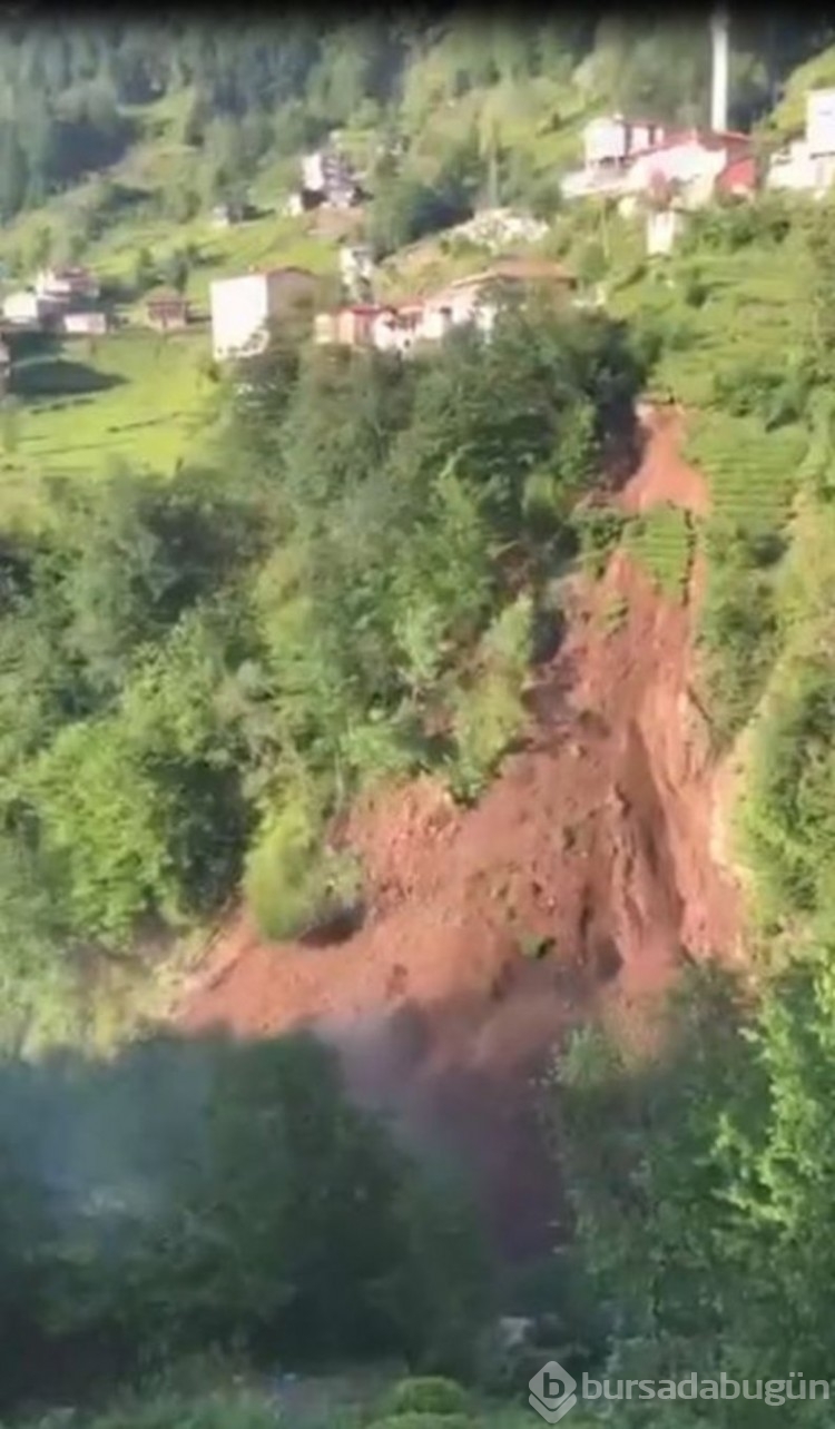 Trabzon'da korkutan anlar! Çay bahçesinde yaşandı