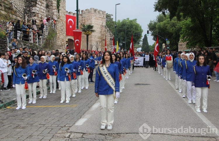 Fotoğraflarla Bursa'da 19 Mayıs kutlamaları 