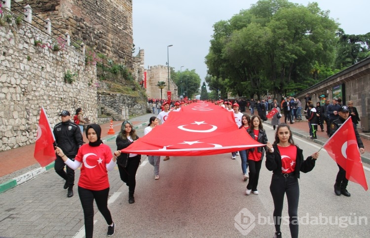 Fotoğraflarla Bursa'da 19 Mayıs kutlamaları 