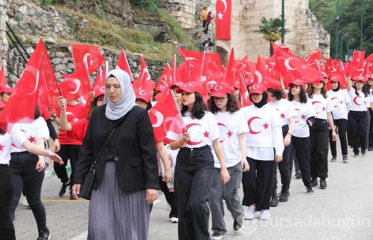 Fotoğraflarla Bursa'da 19 Mayıs kutlamaları 