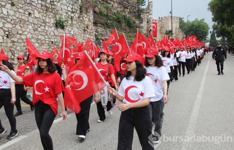 Fotoğraflarla Bursa'da 19 Mayıs kutlamaları 