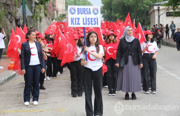 Fotoğraflarla Bursa'da 19 Mayıs kutlamaları 