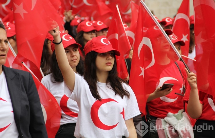 Fotoğraflarla Bursa'da 19 Mayıs kutlamaları 