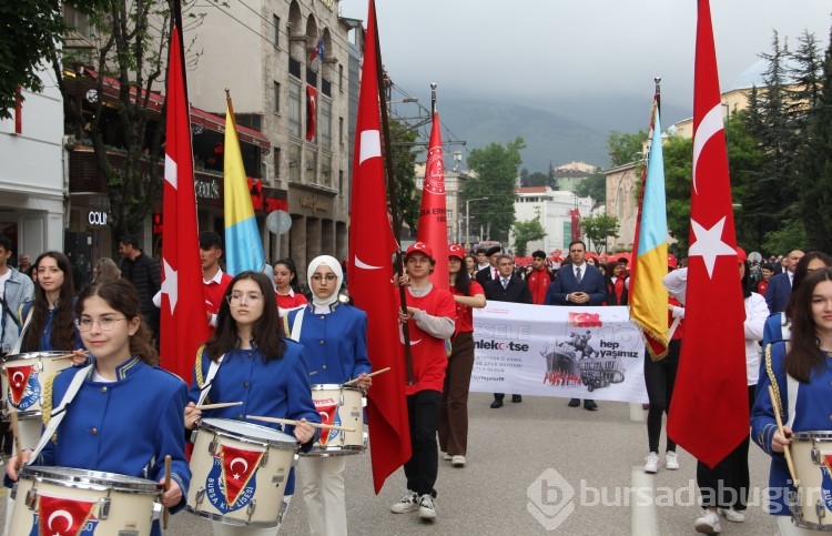 Fotoğraflarla Bursa'da 19 Mayıs kutlamaları 