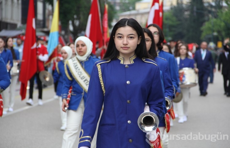Fotoğraflarla Bursa'da 19 Mayıs kutlamaları 