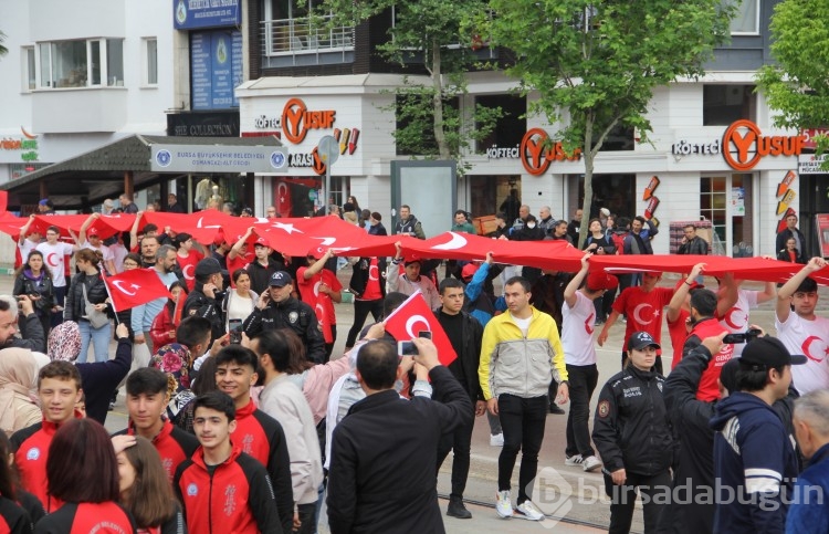 Fotoğraflarla Bursa'da 19 Mayıs kutlamaları 